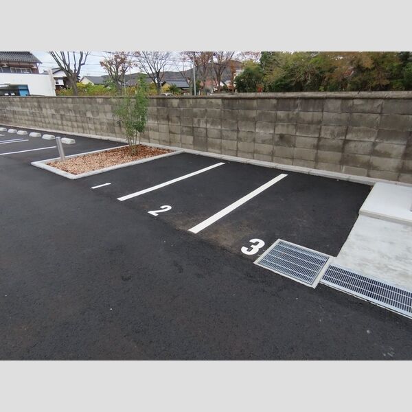 現地周辺 (バイク置場(屋根無し、台数制限有り))