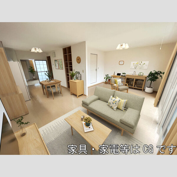 居室・リビング (LDK(エアコン付))