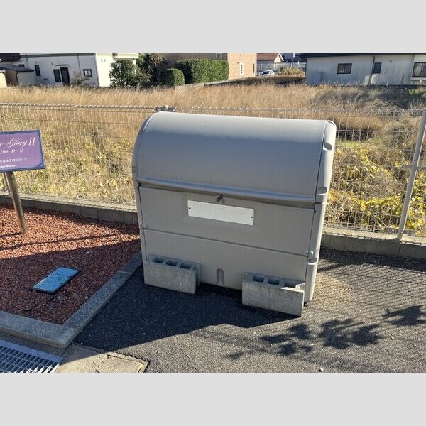 現地周辺 (ゴミステーション)