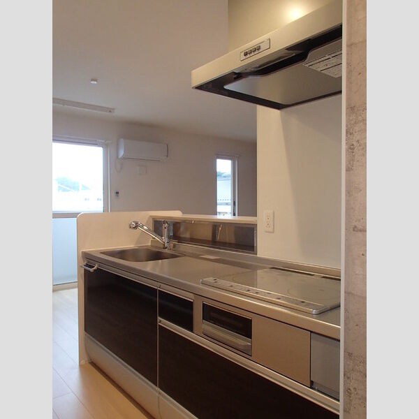 キッチン (A201　対面キッチン(3口IHクッキングヒーター+グリル付))