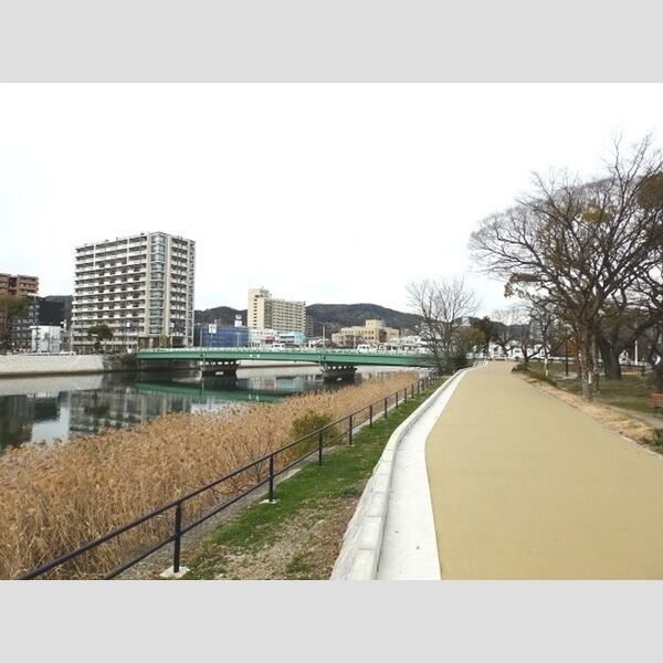 現地周辺 (天満川)