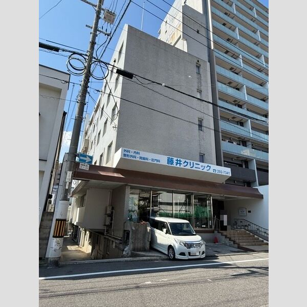 現地周辺 (藤井病院　841m)