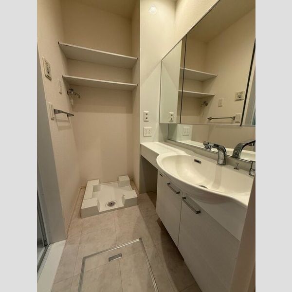 洗面所 (洗髪洗面化粧台・室内洗濯機置場)