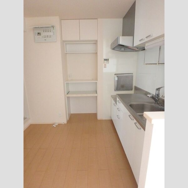 キッチン (レンジ置き場)