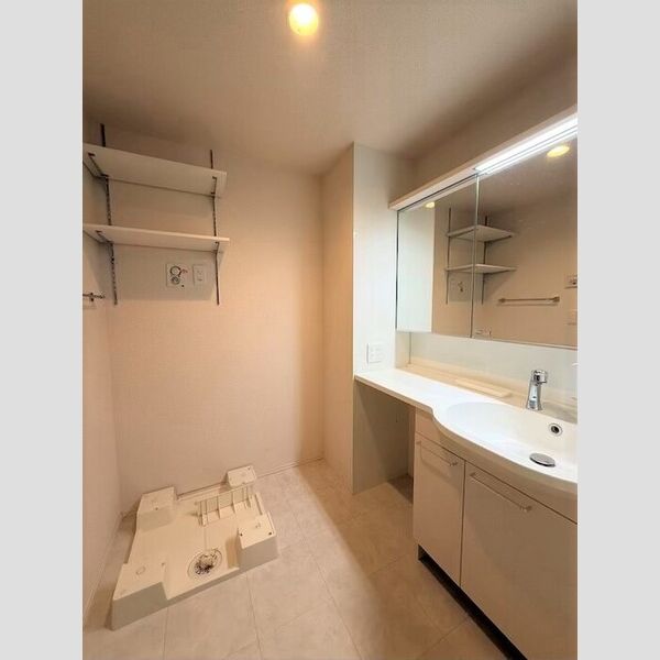 洗面所 (洗髪洗面化粧台・室内洗濯機置場)