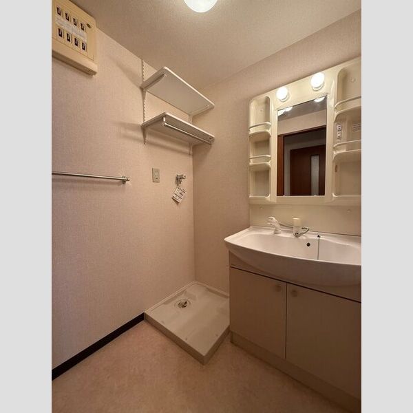 洗面所 (洗髪洗面化粧台・室内洗濯機置場)