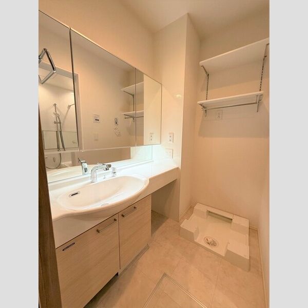 洗面所 (洗髪洗面化粧台・室内洗濯機置場)