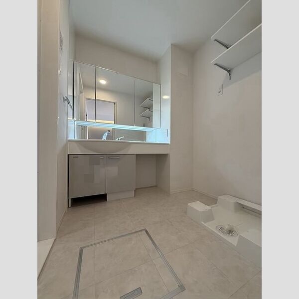 洗面所 (洗髪洗面化粧台・室内洗濯機置場)