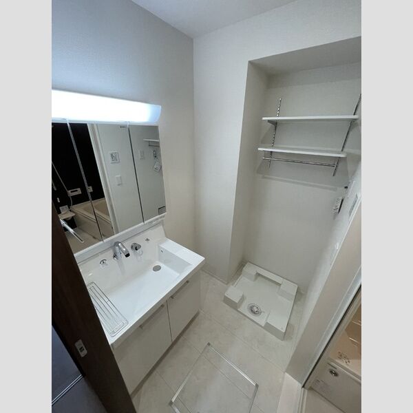 洗面所 (洗髪洗面化粧台・室内洗濯機置場)