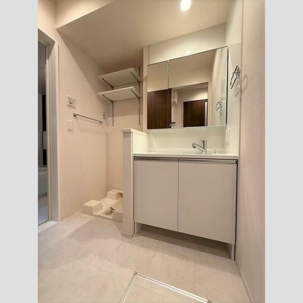 洗面所 (洗髪洗面化粧台・室内洗濯機置場)