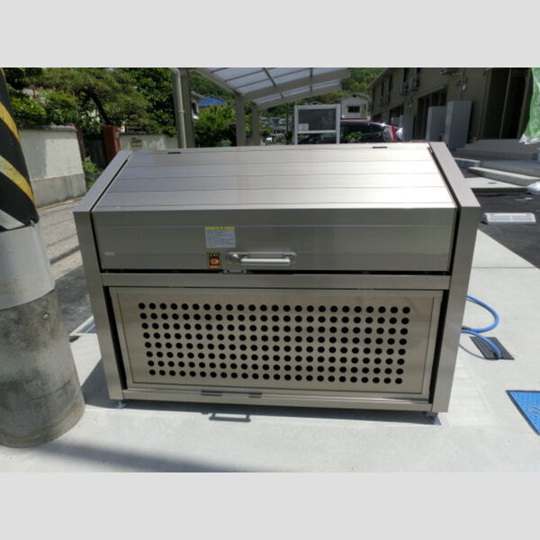 現地周辺 (ゴミステーション)