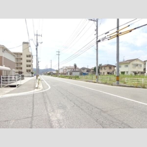 現地周辺 (建築予定地前面道路)
