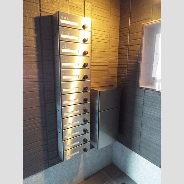 現地周辺 (ダイヤルロック式集合ポスト)