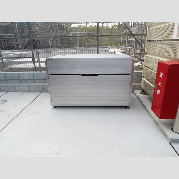 現地周辺 (ゴミステーション)