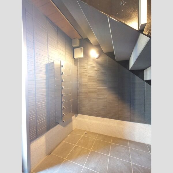 現地周辺 (郵便物受取口)