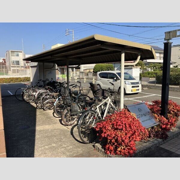 現地周辺 (駐輪場)