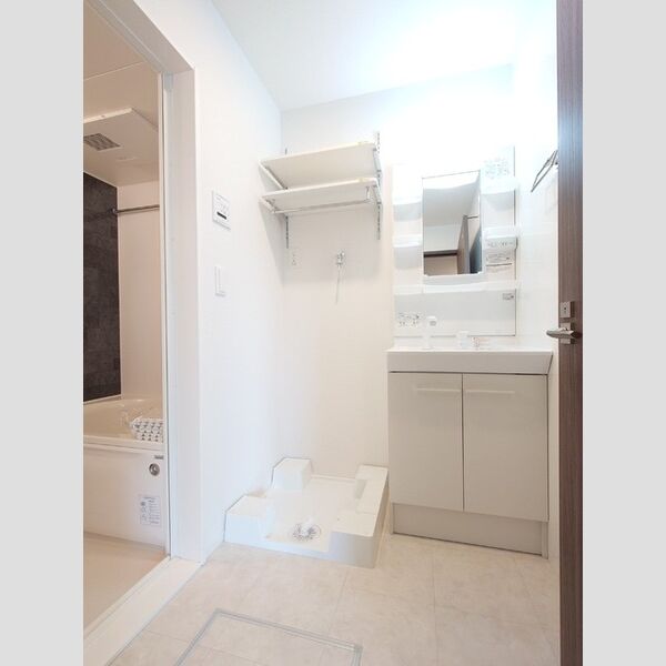 洗面所 (洗濯機置場、洗面台)