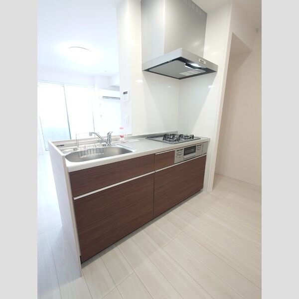 キッチン (対面システムキッチン(ビルトインガスコンロ))