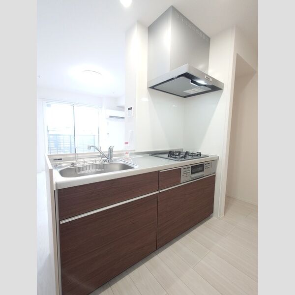 キッチン (対面システムキッチン(ビルトインガスコンロ))