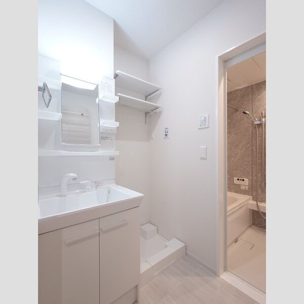 洗面所 (洗面台/室内洗濯機置き場)