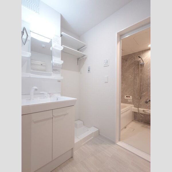 洗面所 (洗面台/室内洗濯機置き場)