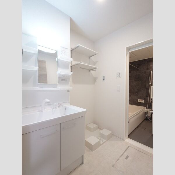 洗面所 (洗面台/室内洗濯機置き場)