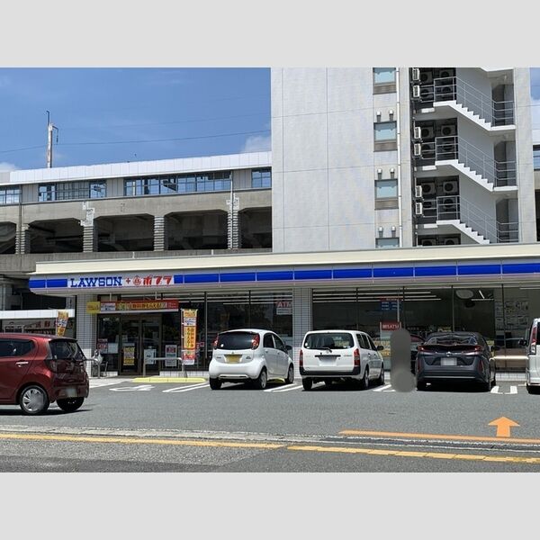 現地周辺 (ローソン新山口駅前店)