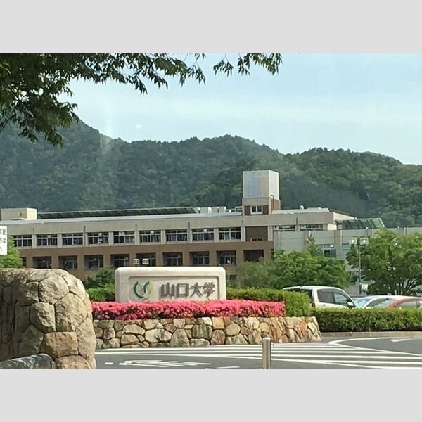 現地周辺 (山口大学(760m))