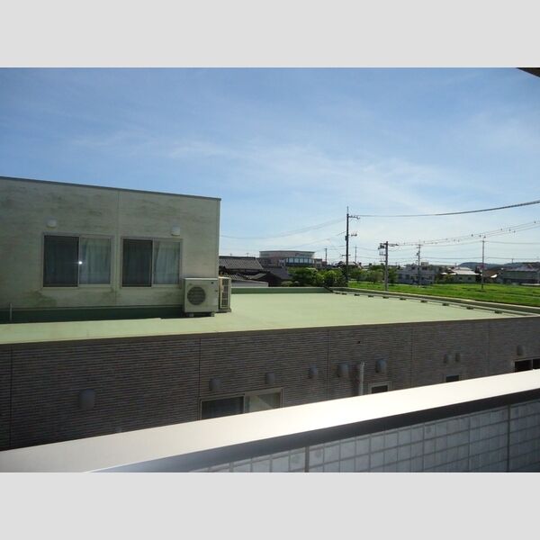 現地周辺 (バルコニーからの景色)