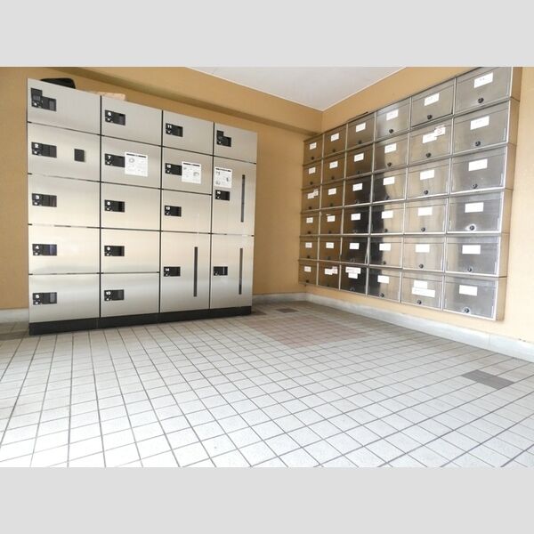 現地周辺 (ロビー　宅配ボックス　集合ポスト)