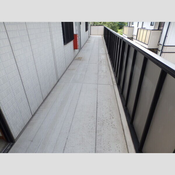 現地周辺 (2階玄関前共用部(廊下))