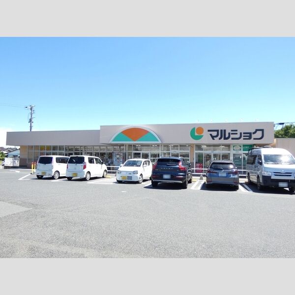 現地周辺 (マルショク床波店(423m))