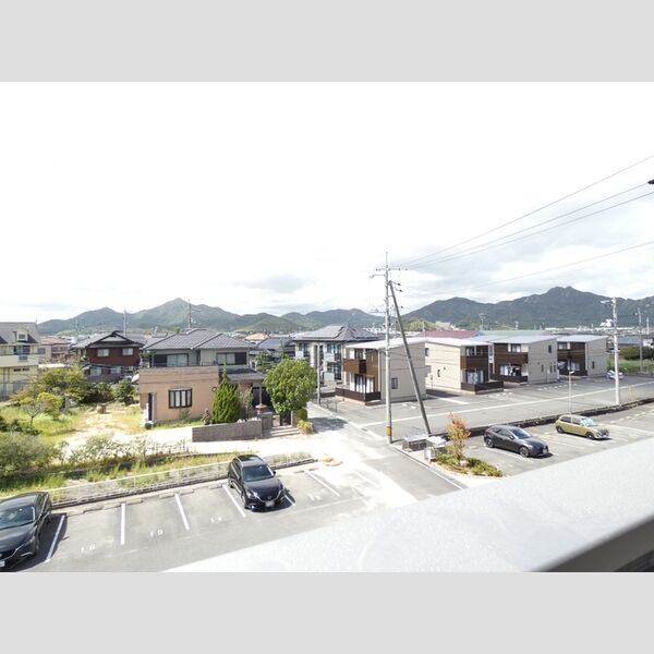 現地周辺 (バルコニーからの眺望)