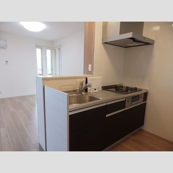 キッチン (対面式システムキッチン(3口))