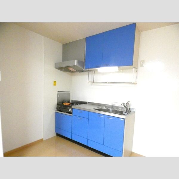 キッチン (2口ガスコンロ付きキッチン)