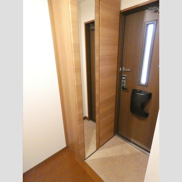 玄関 (シューズボックス(トールタイプ)姿見鏡付)