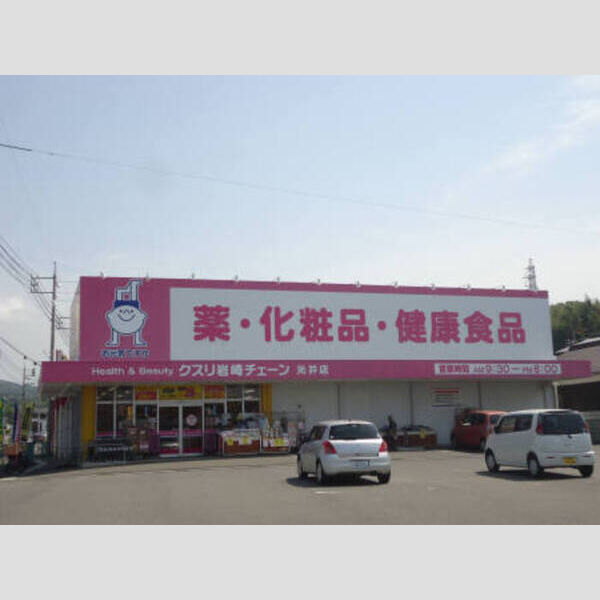 現地周辺 (クスリ岩崎チェーン光井店)