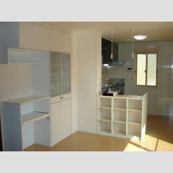 収納 (102:LDK(食器棚・カウンター収納・エアコン))