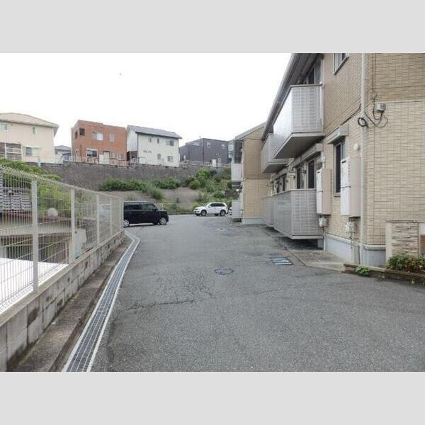 現地周辺 (建物出入口)