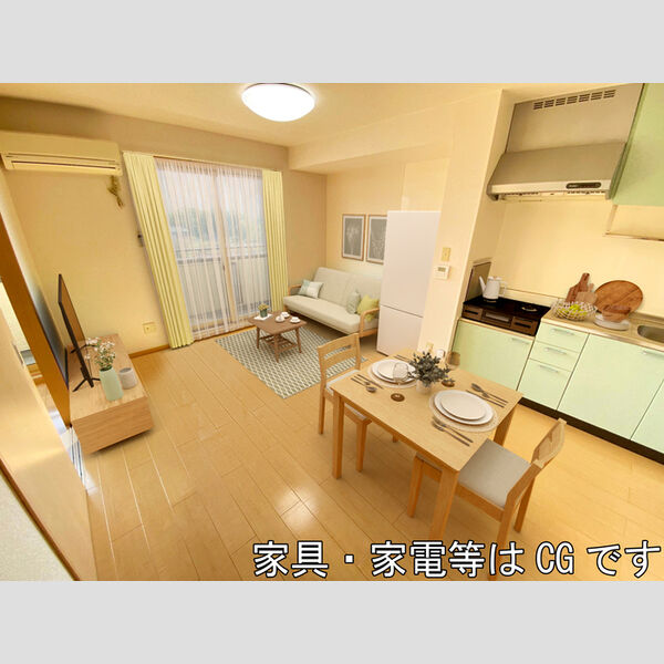 居室・リビング (DK9.5帖(エアコン付))