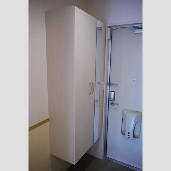 玄関 (玄関トールタイプシューズBOX(姿見鏡付))