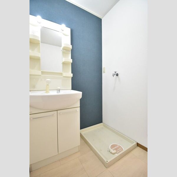 洗面所 (洗髪洗面化粧台・室内洗濯機置き場)