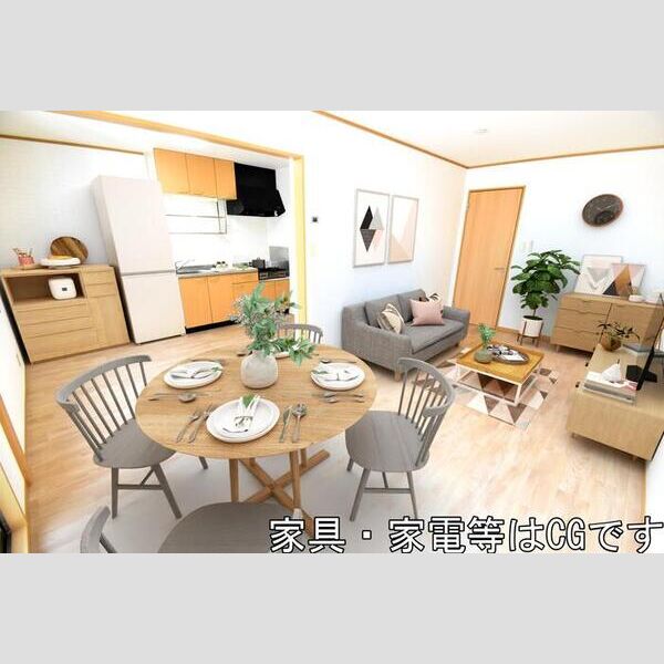 居室・リビング (※家具家電はイメージです。実際には設置されておりません)