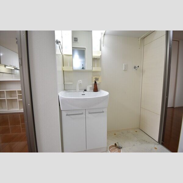 洗面所 (洗髪洗面化粧台・室内洗濯機置場)