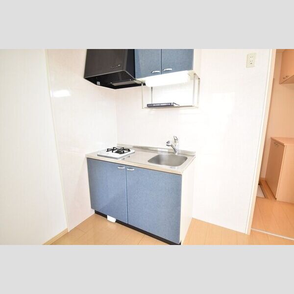 キッチン (1口ガスコンロ付きキッチン)