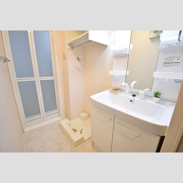 洗面所 (洗髪洗面化粧台・室内洗濯機置場)