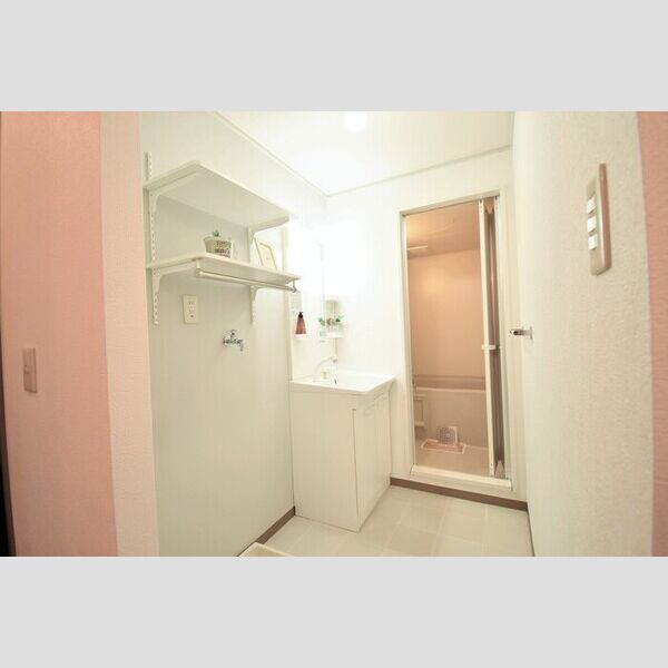 洗面所 (室内洗濯機置き場・洗髪洗面化粧台)