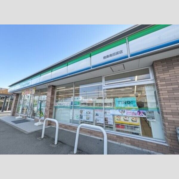 現地周辺 (ファミリーマート　徳島南田宮店)