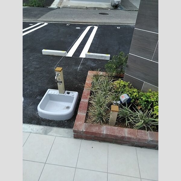 現地周辺 (立水栓)