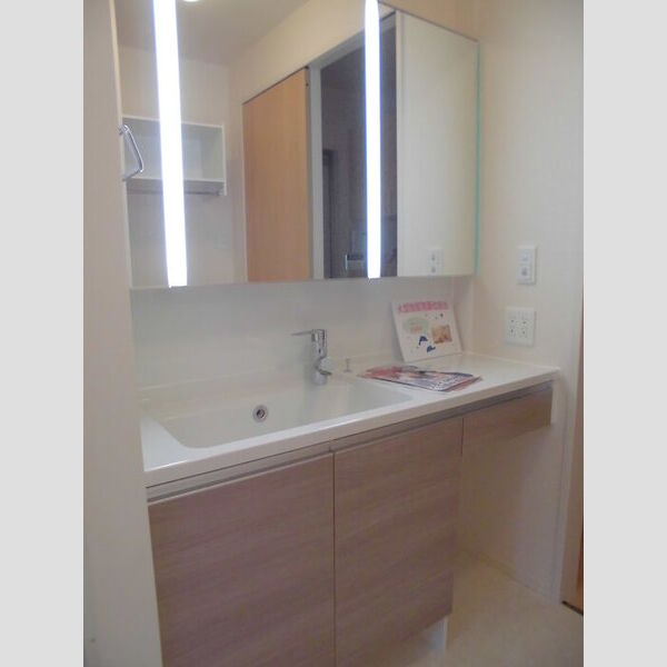 洗面所 (大型洗髪洗面化粧台)